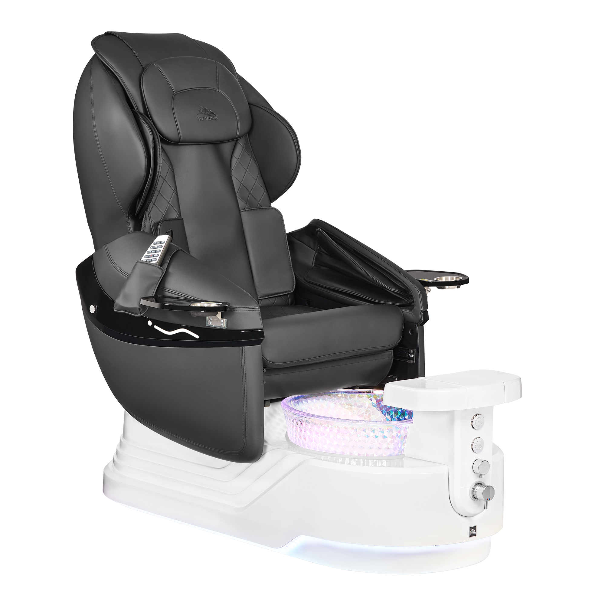 Elora_BlackLeather_WhiteBase_HologramBowl
